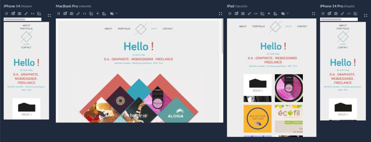Une exemple de test avec ResponsivelyApp.