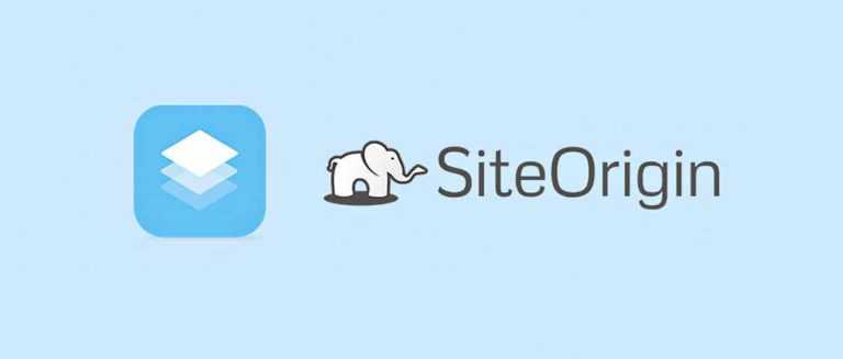 SiteOrigin Page Builder for WordPress