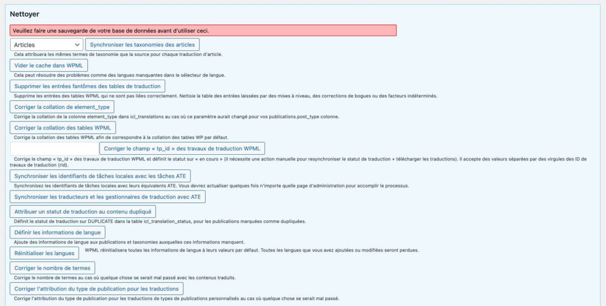 WPML : une optimisation <b>très relative ?</b> 2 WPML : une optimisation <b>très relative ?</b> 1