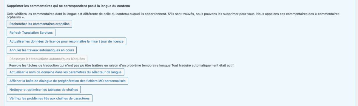 WPML : une optimisation <b>très relative ?</b> 3 WPML : une optimisation <b>très relative ?</b> 2