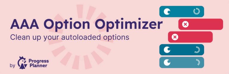 Extension WordPress - AAA Option Optimizer