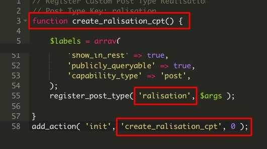 WP Hasty : un <b>Custom Post Type</b> sans utiliser d’extension 5 Corriger le slug avec accent