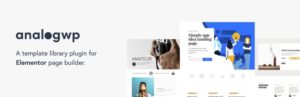 Extension gratuite AnalogWP pour Elementor