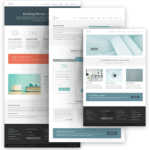 Mod&egrave;les de pages chez Divi