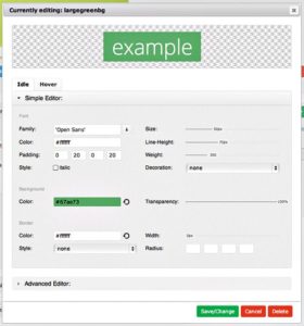 Slider Revolution V4.0 : <b>on remet tout à plat !</b> 4 Édition des styles de calque texte Slider Revolution