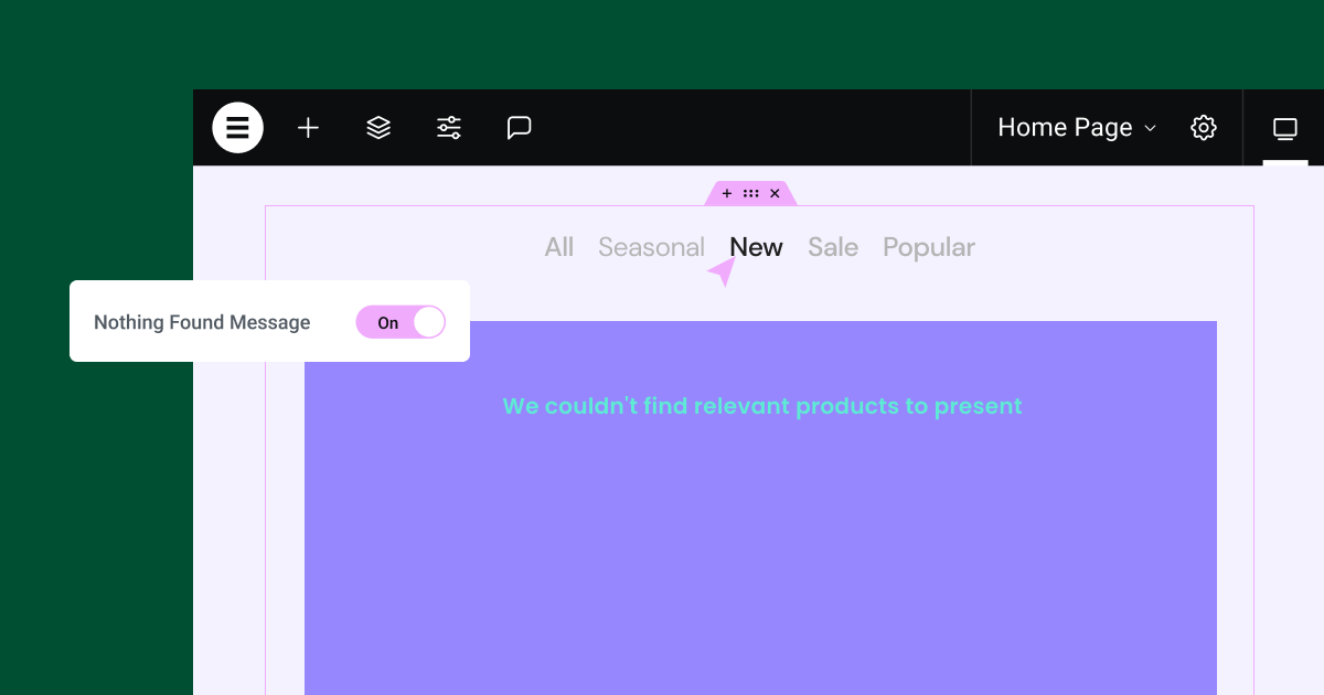 Elementor 3.18 bêta : <b>petites retouches…</b> 3 Elementor bêta 3.18 - État vide dans les grilles de boucles