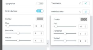Elementor v1.9 : <b><i>une interface qui bouge</i></b> et des dents qui grincent 6 Elementor v1.9 - Ombrage texte ou boîte