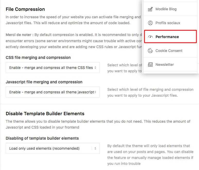 Thème Enfold v4.3 : les <b>grandes manœuvres</b> commencent ! 1 Réglages des performances du thème Enfold pour WordPress