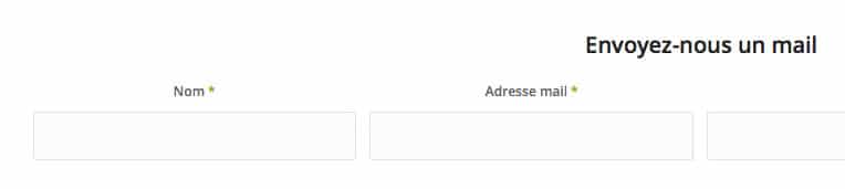 Thème WordPress Enfold : <b>on passe à la 3.2</b> 6 Centrage des titres du formulaire