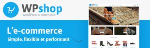 Extension de e-commerce WP-Shop pour WordPress
