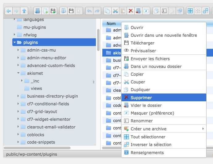 File Manager : le FTP depuis <b>l’administration WordPress</b> 4 File Manager : le FTP depuis <b>l’administration WordPress</b> 4