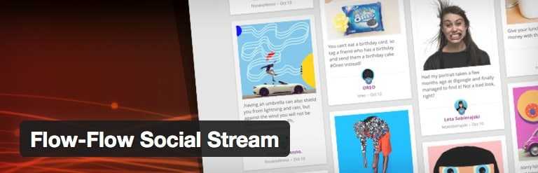 Extension WordPress Flow-Flow gratuite