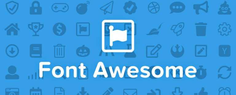 Font-Awesome icons librarry