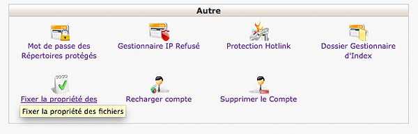 Fixer les droits des fichiers chez Hostinger