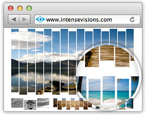 Effet PicStrip sur image