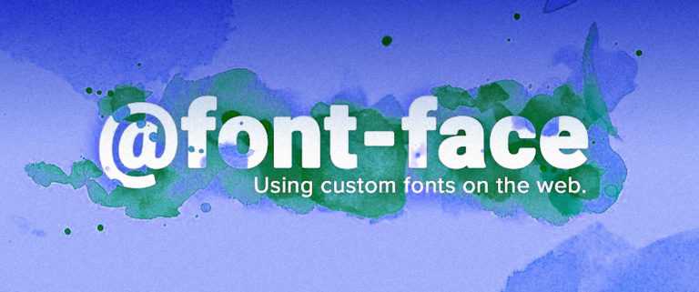 La typographie et le web