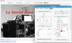 LayerSlider V6.0 - La palette d'&eacute;dition flottante