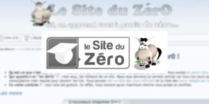 Le site du z&eacute;ro c'est fini