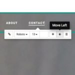 Mobirise : votre site Bootstrap <b>en quelques clics…</b> 6 MOBIRISE menu item options