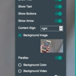 Mobirise : votre site Bootstrap <b>en quelques clics…</b> 8 MOBIRISE options page header