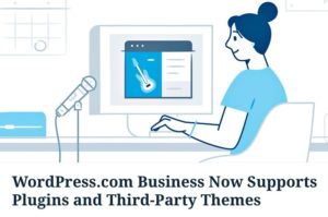 WordPress.com permet l'utilisation de toutes les extensions et thèmes du marché