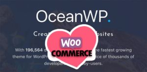 OceanWP 1.5 aime Woocommerce