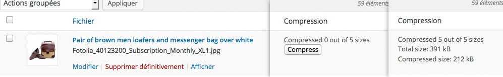 Extension pour WordPress : <b>compresser les images</b> en ligne 3 Fonctions de compressions