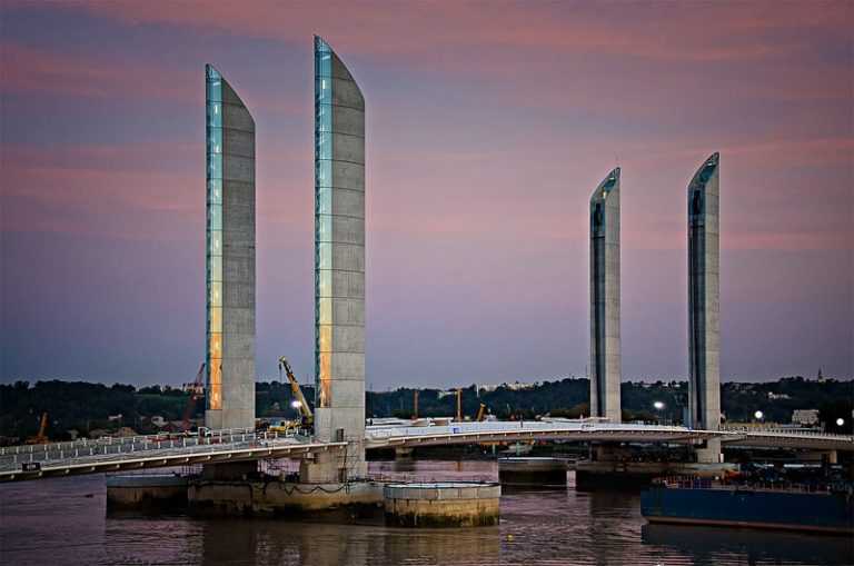 Pont Chaban-Delmas &agrave; Bordeaux