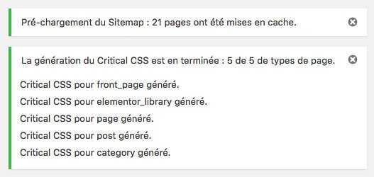 Accélérer WordPress ? <b>Simple et facile</b> avec WP Rocket 6 Préchargement du sitemap et génération des CSS