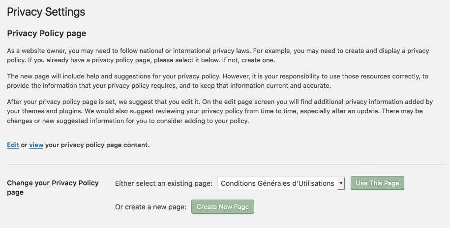 RGDP : <b>WordPress 4.9.6</b> Ready ! 2 RGDP : <b>WordPress 4.9.6</b> Ready ! 1