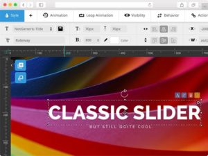 Slider Revolution Classic
