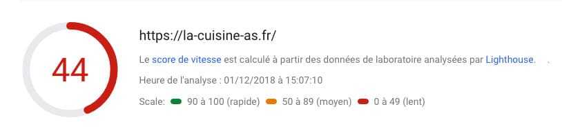 PageSpeed Insights : <b>baisse de régime ?<b> 1 PageSpeed Insights : <b>baisse de régime ?<b> 1