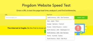 serveurs-de-test-pingdom