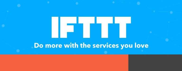 Les services web IFTTT