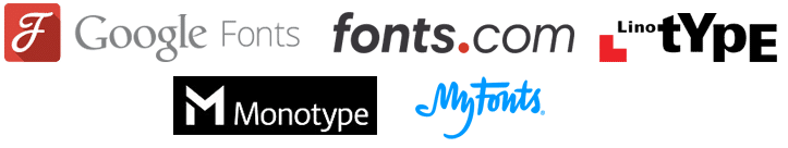 SkyFonts : voir les <b>Google Fonts</b> <i>en 1 clic !</i> 2 Les plateformes pour SkyFonts