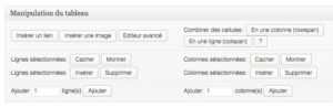 TablePress : de <b>jolis tableaux</b> avec Wordpress 3 TablePress pour WordPress