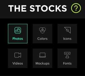 Les sections de The Stocks