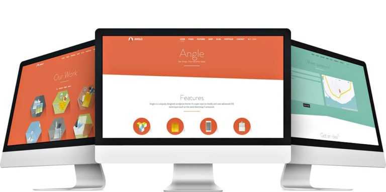 Th&egrave;me WordPress Angle