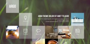 Thème WordPress ARGO - Metro de Microsoft