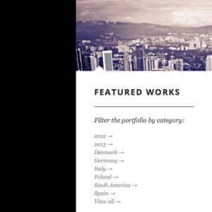 My Folio, un thème WordPress orienté <b>photobook</b>… mais avec de l'Ajax 3 Filtrage de base…