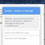 Tidio Chat en mode Offline