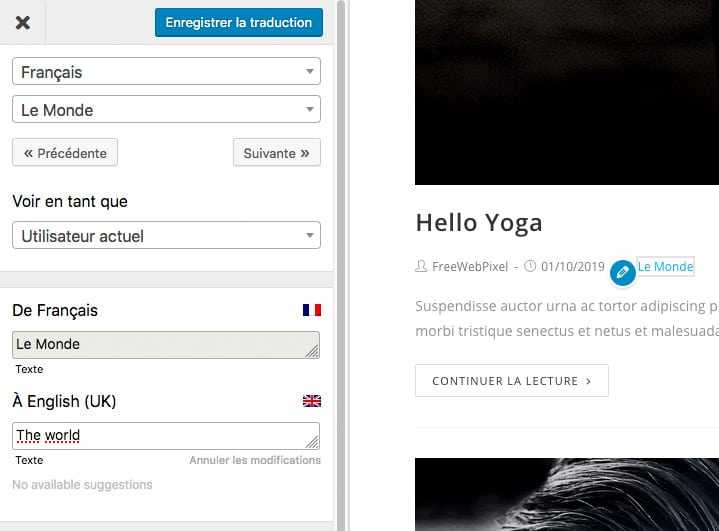 TranslatePress : l’autre façon <b>pour le multilingue WordPress</b> 9 TranslatePress : l’autre façon <b>pour le multilingue WordPress</b> 9