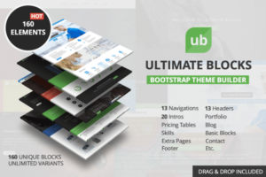 Ultimate Blocks - Page builder Bootstrap