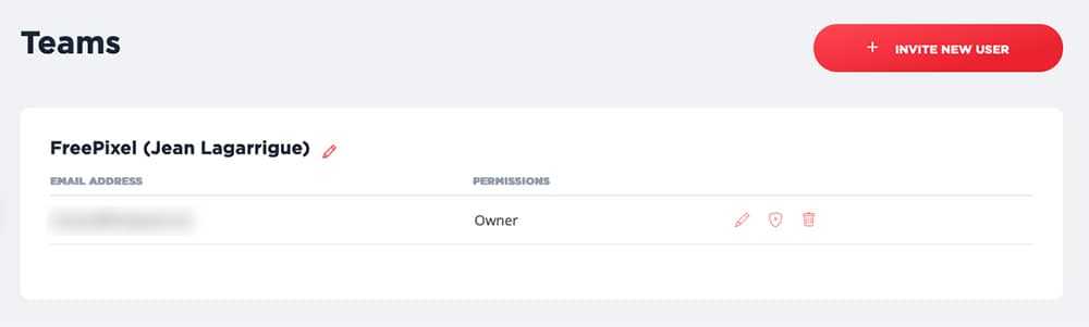 Gestion des comptes utilisateurs Wordify