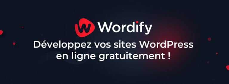Accueil 9 Wordify - Développez vos sites WordPress gratuitement