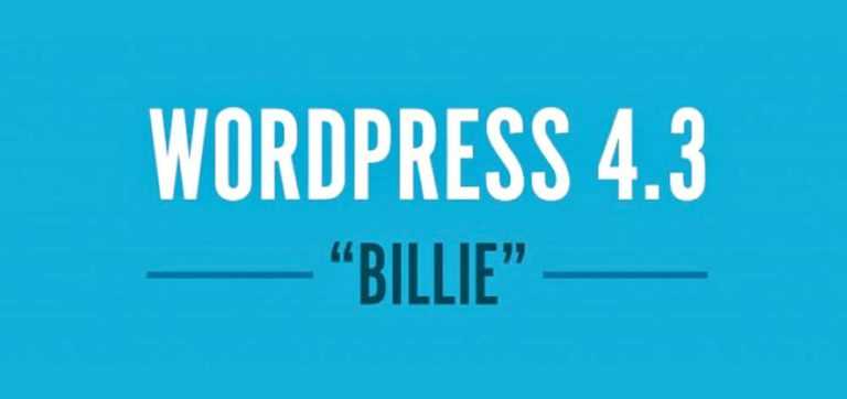 WordPress 4.3
