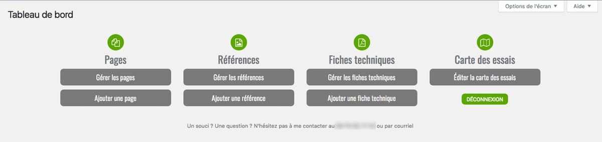 Dashboard Welcome for Elementor : <b>personnalisez</b> votre administration WordPress 1 Exemple de panneau d'accueil personnalisé avec Elementor + Dashboard Welcome