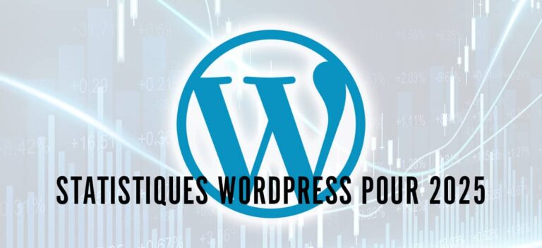 Statistiques WordPress pour la rentr&eacute;e 2025