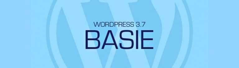 WordPress version 3.7