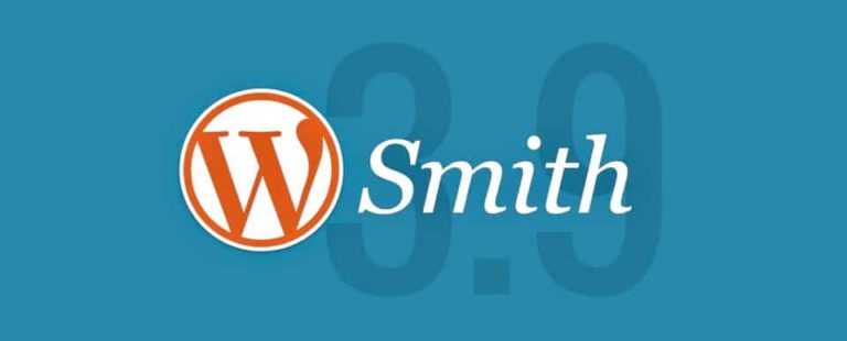 WordPress version 3.9